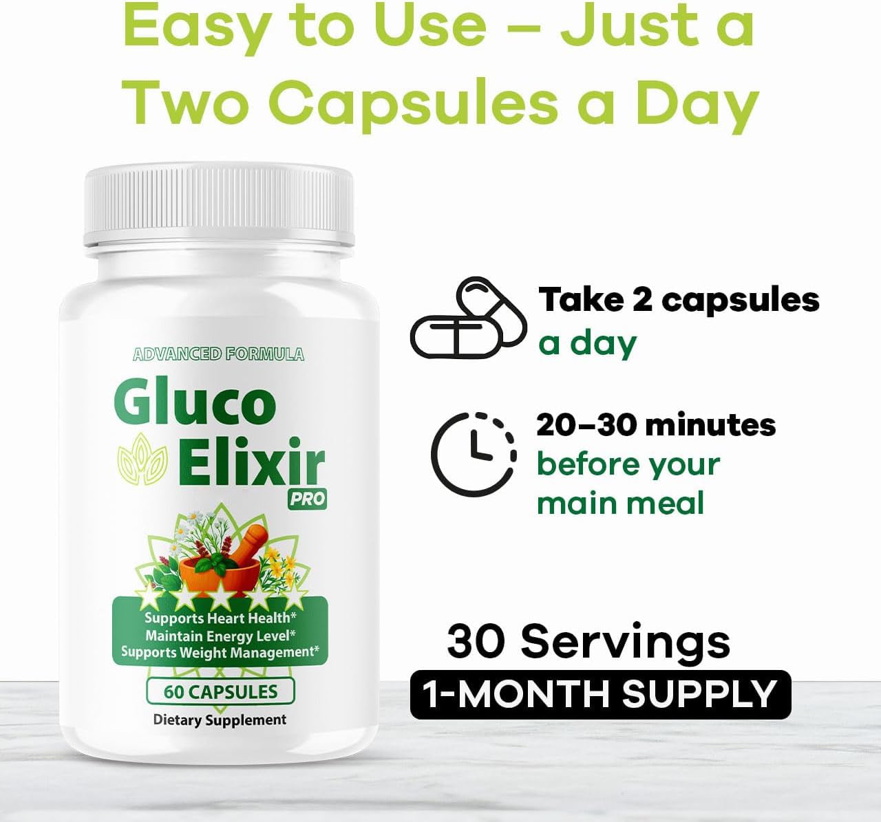 Valdivia GlucoElixir Pro Capsules 300