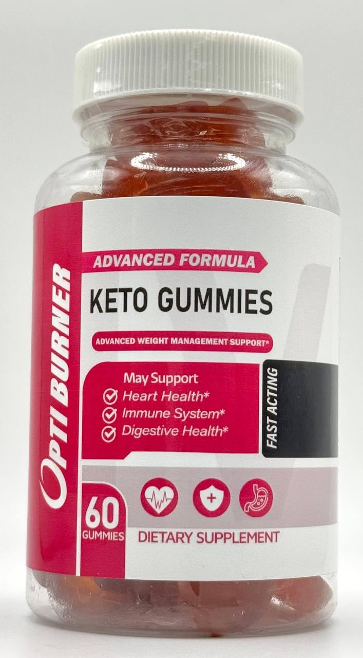 NutraRize Opti Burner Keto Gummies 180 Gummies