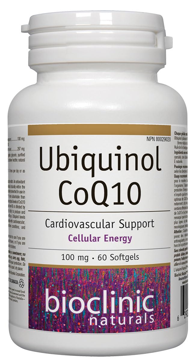 Bioclinic Naturals Ubiquinol Softgel 60 Count