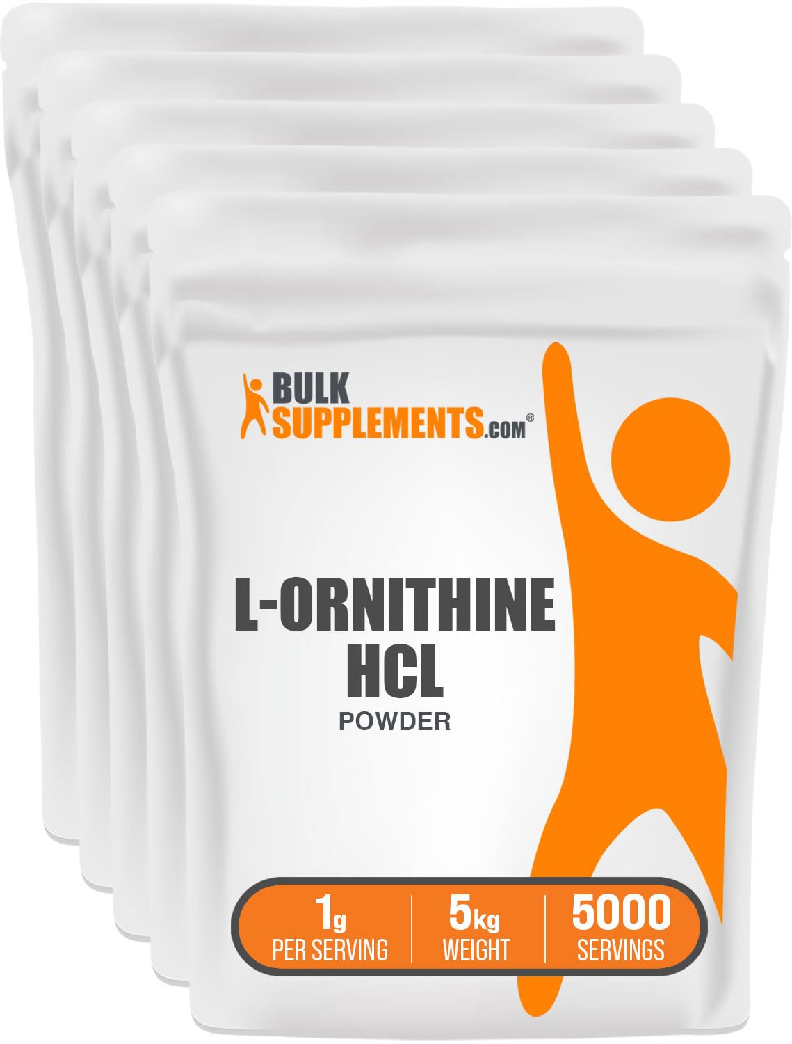 BulkSupplements L-Ornithine HCl Powder 176