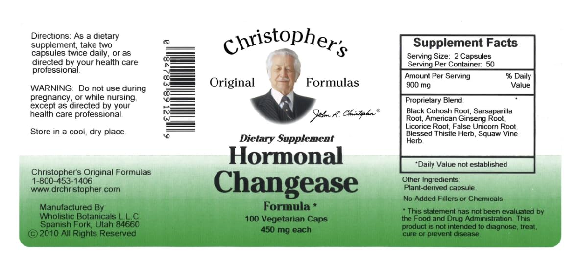 Generic Dr. Christopher’s Female Health Bundle Capsule, 3-Bottle Pack