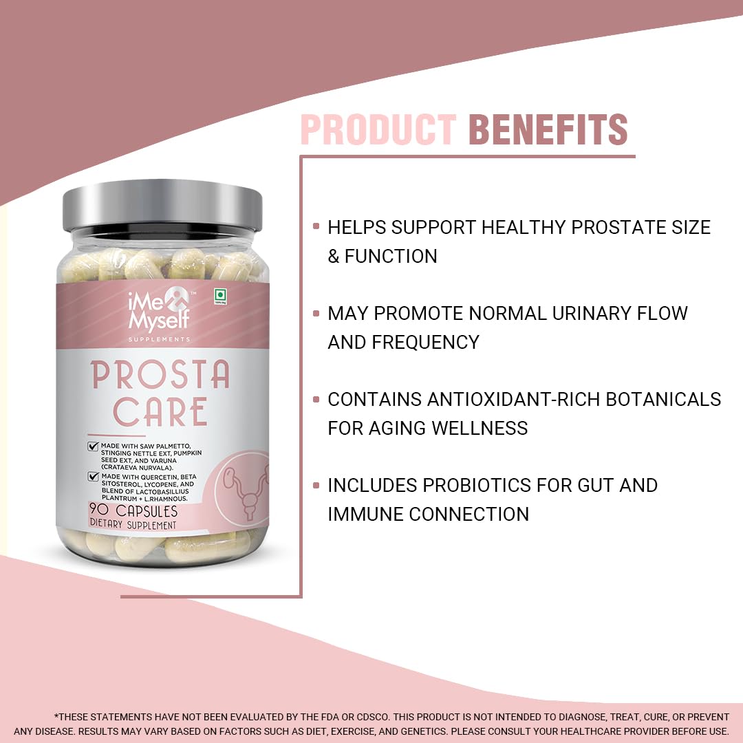 iMeMyself Men’s Wellness Support Formula Capsules 90