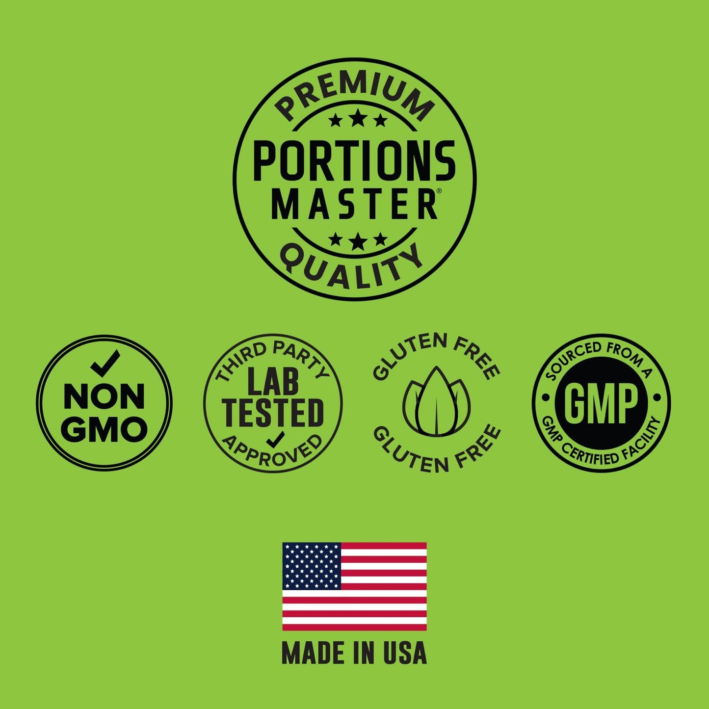 Portions Master Plant Protein Powder 26.4 Servings