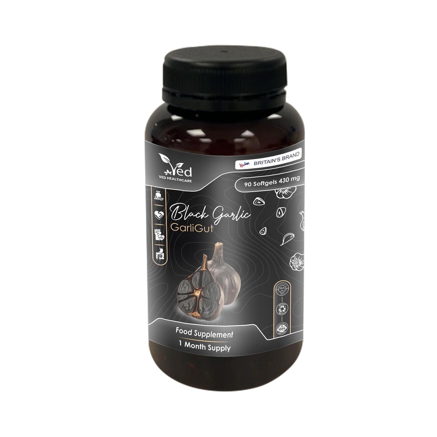 Ved GarliGut Softgels 90 Count