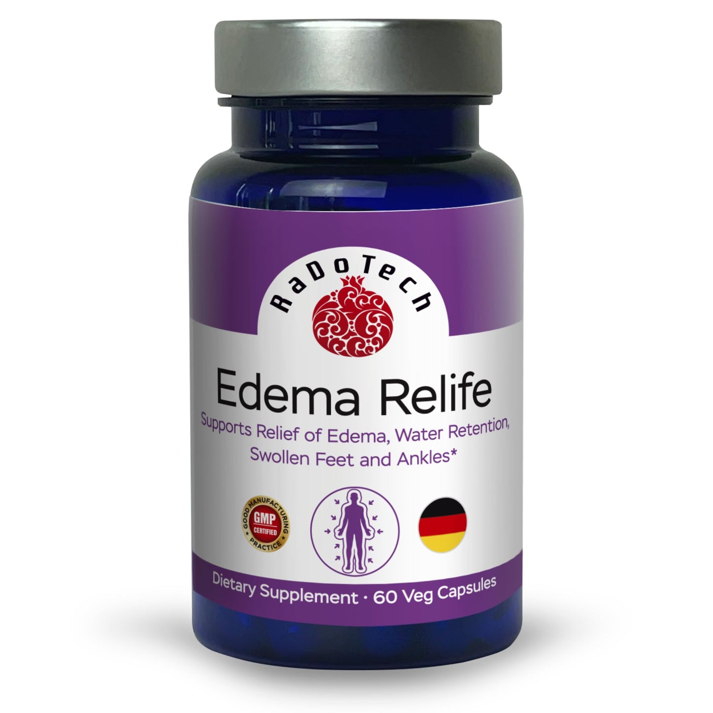 RaDoTech Edema Relief Capsule 60 Count