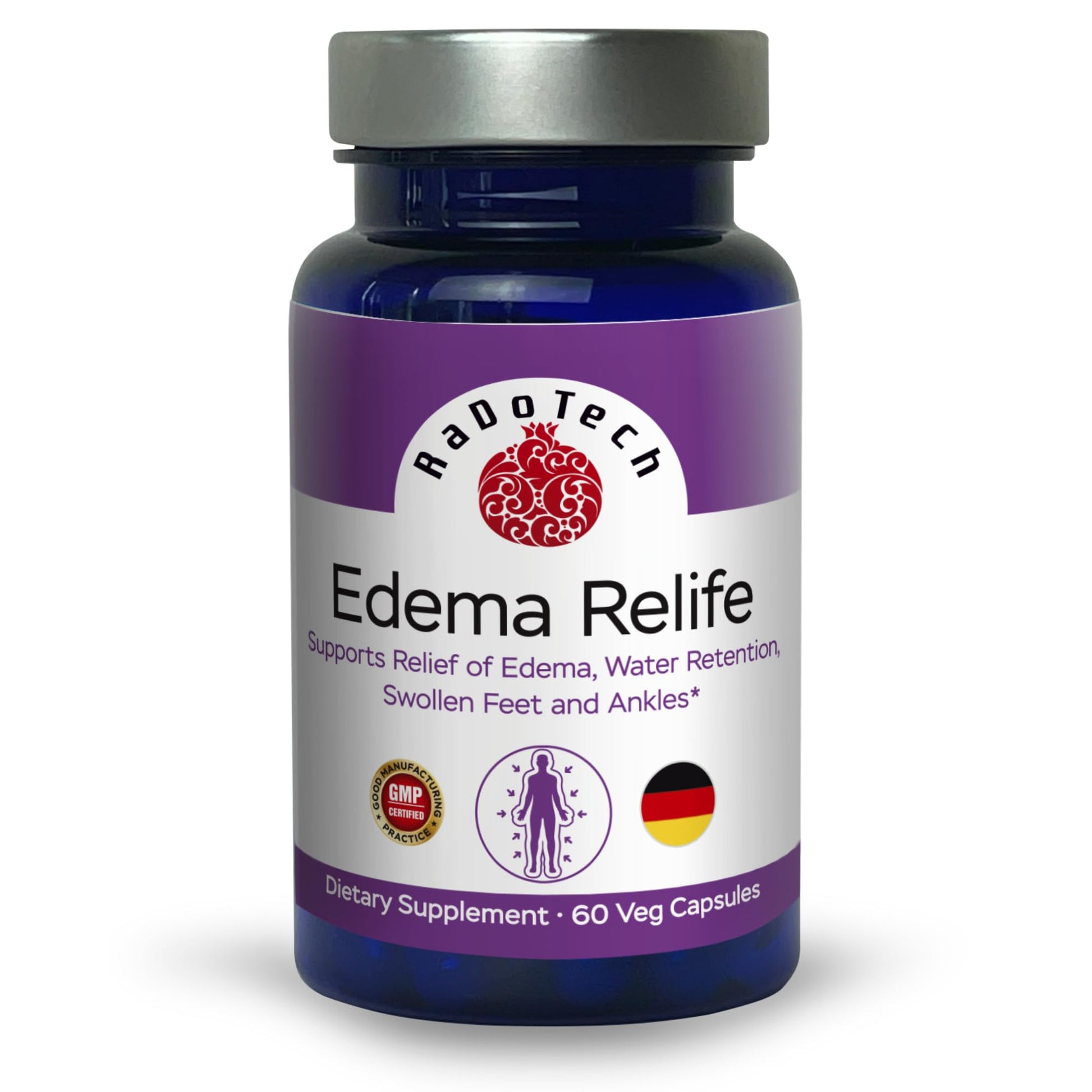 RaDoTech Edema Relief Capsule 60 Count