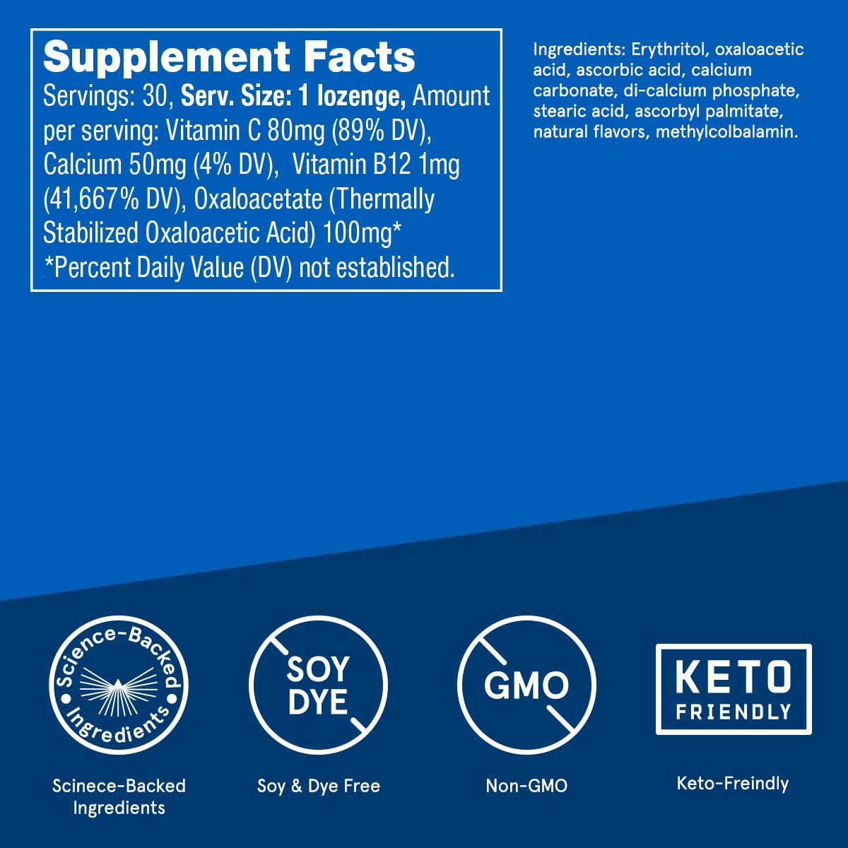 Bulletproof Methyl B-12 Lozenges 60 Count