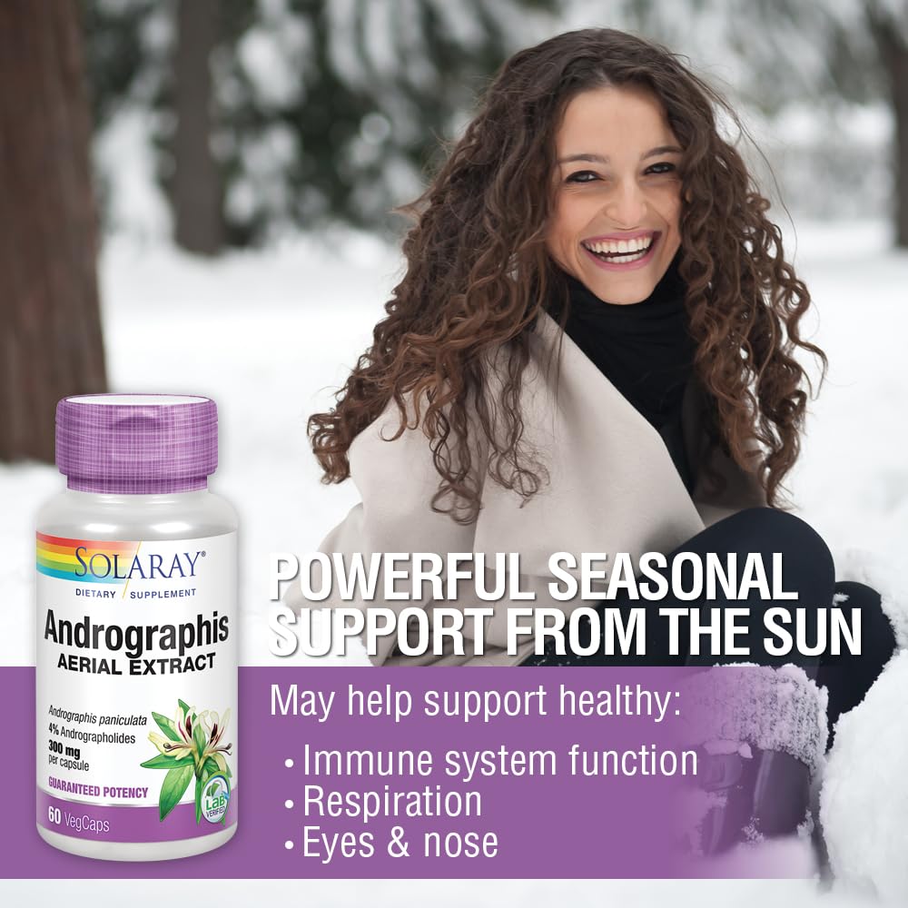 SOLARAY Andrographis 600mg VegCap 60