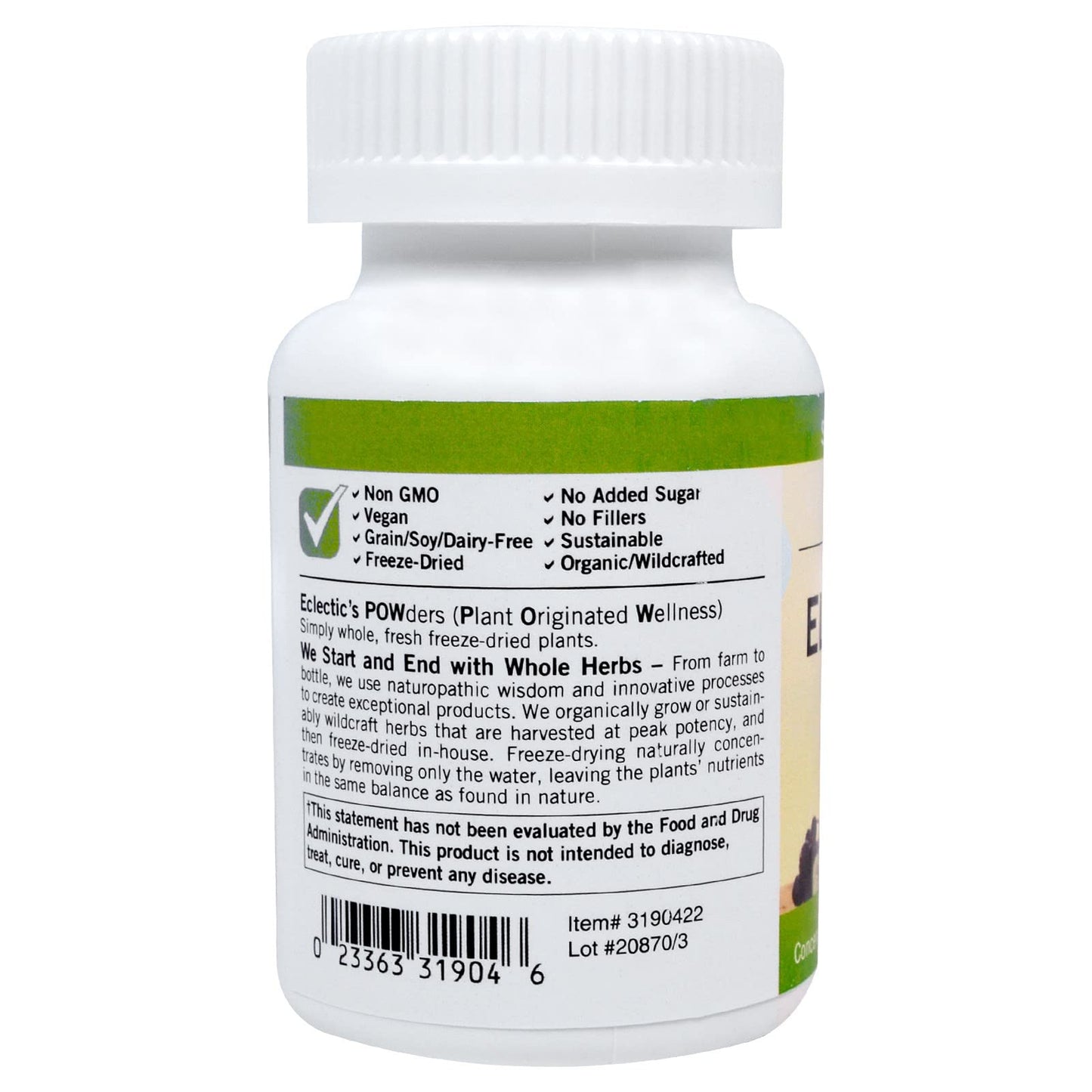 Eclectic Institute Elderberry Immune Capsules, 90 Count