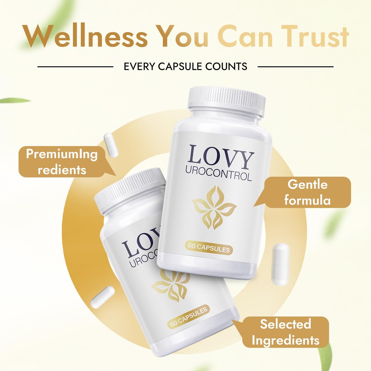 TakTuqa Lovy Urocontrol Capsules 60 Capsules