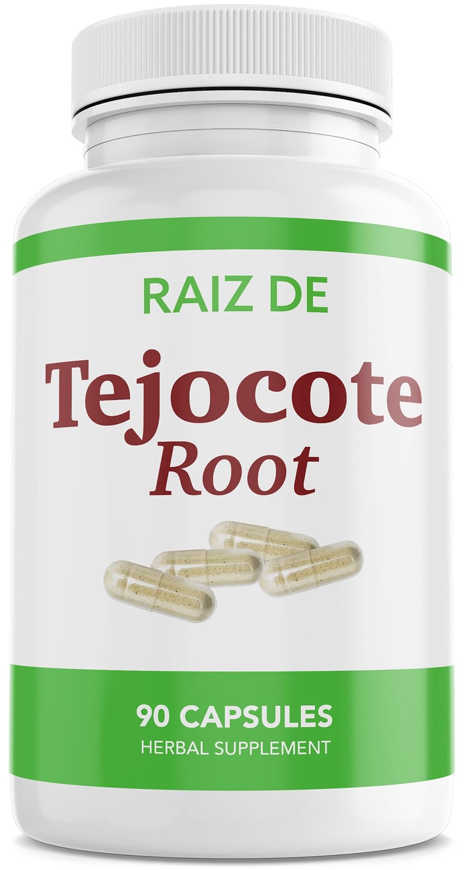Raiz DE Tejocote Root Herbal Supplement Capsules 90 Count