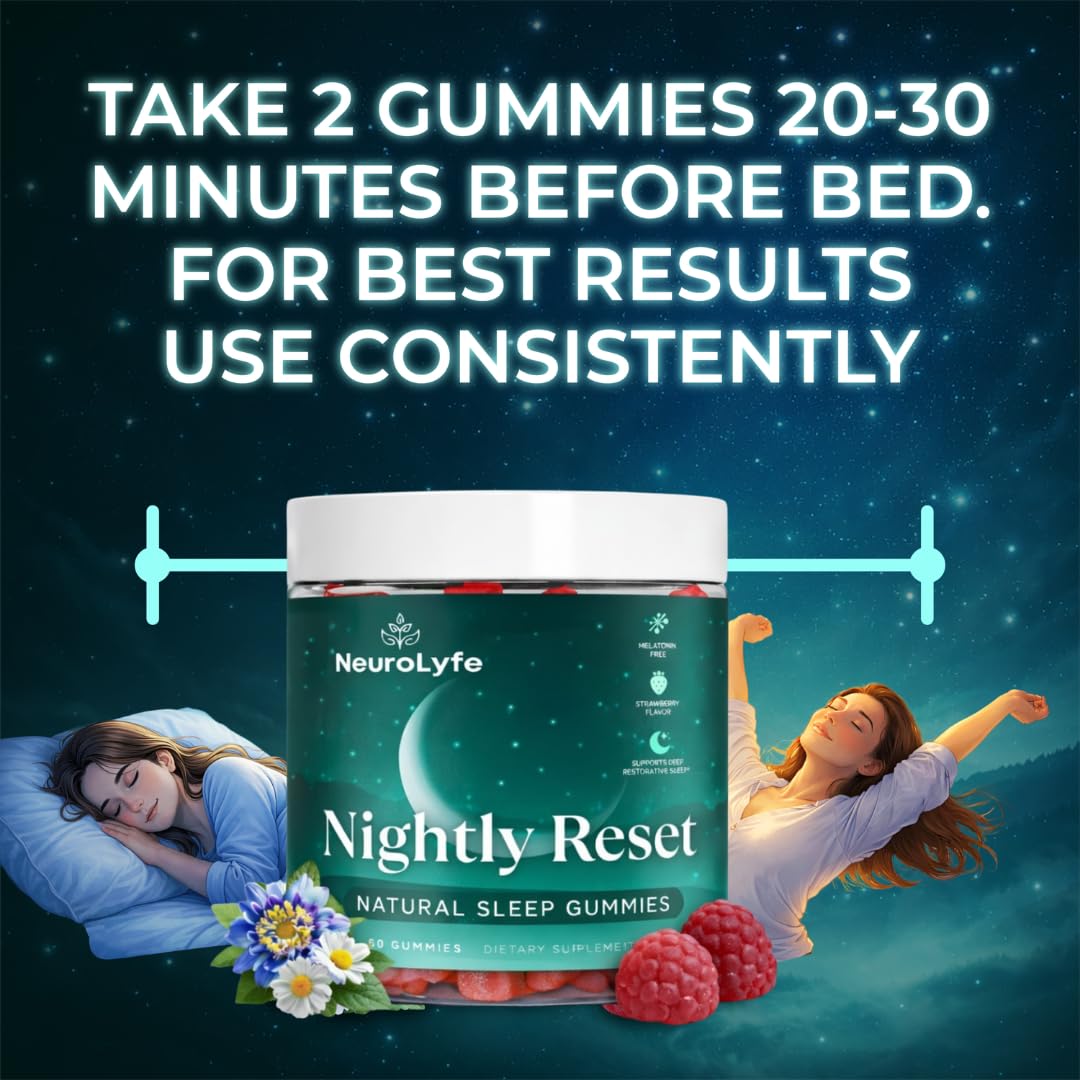 Neurolyfe Sleep Gummies 60 Count