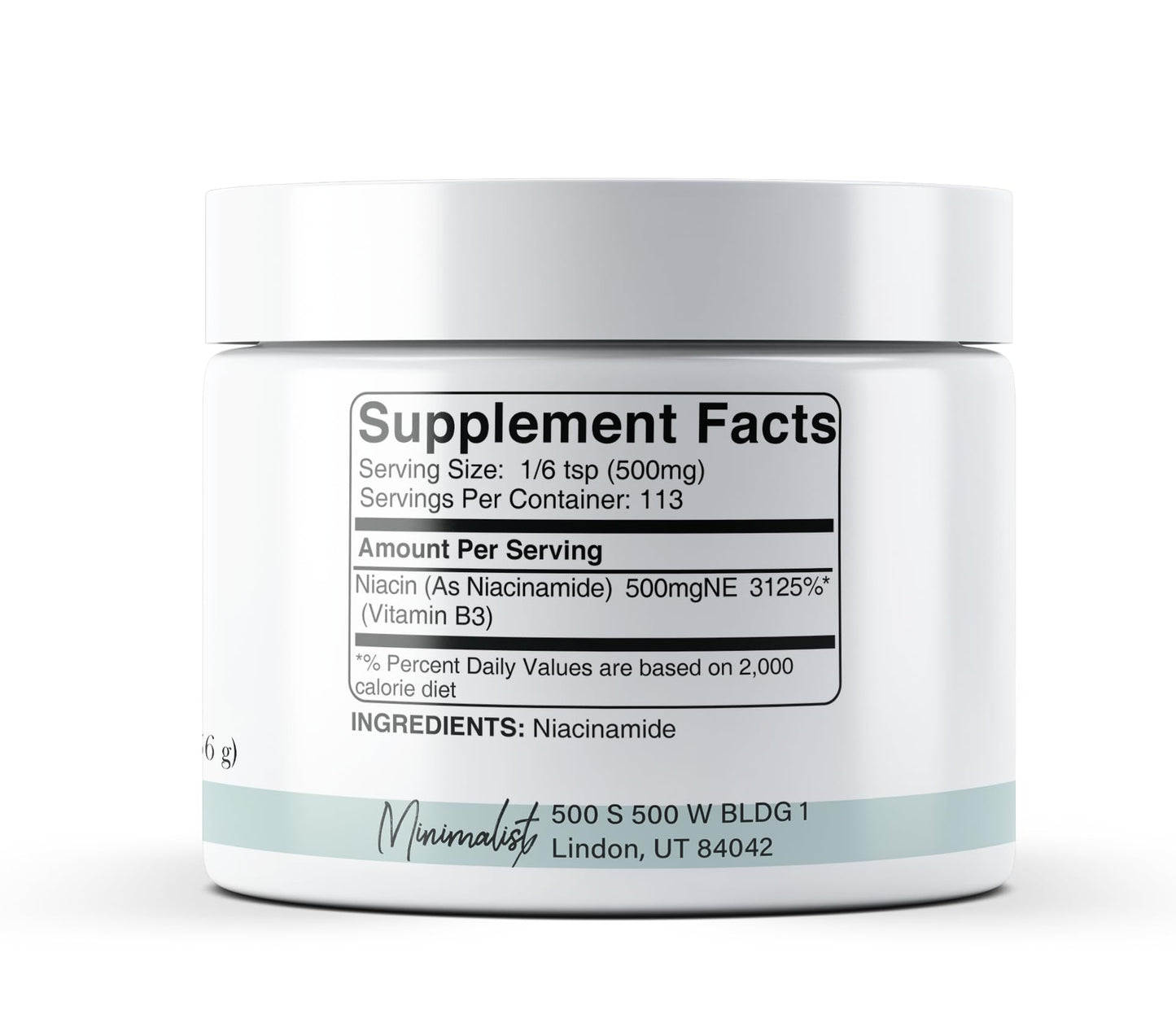 Minimalist Niacinamide Powder 2 oz