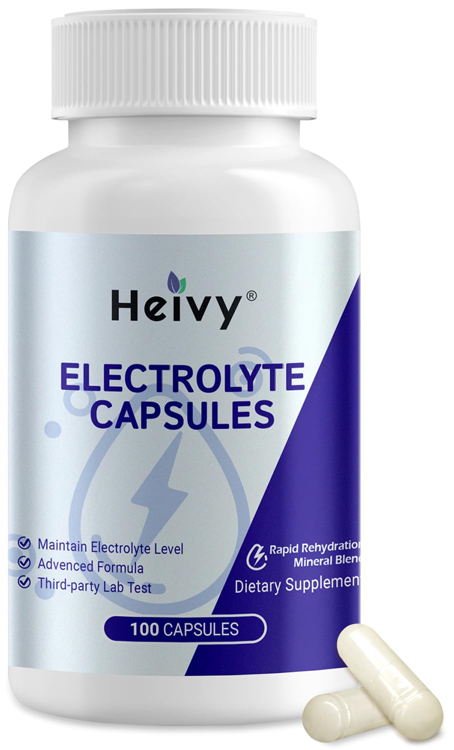 Heivy Electrolyte Capsules 100 Capsules