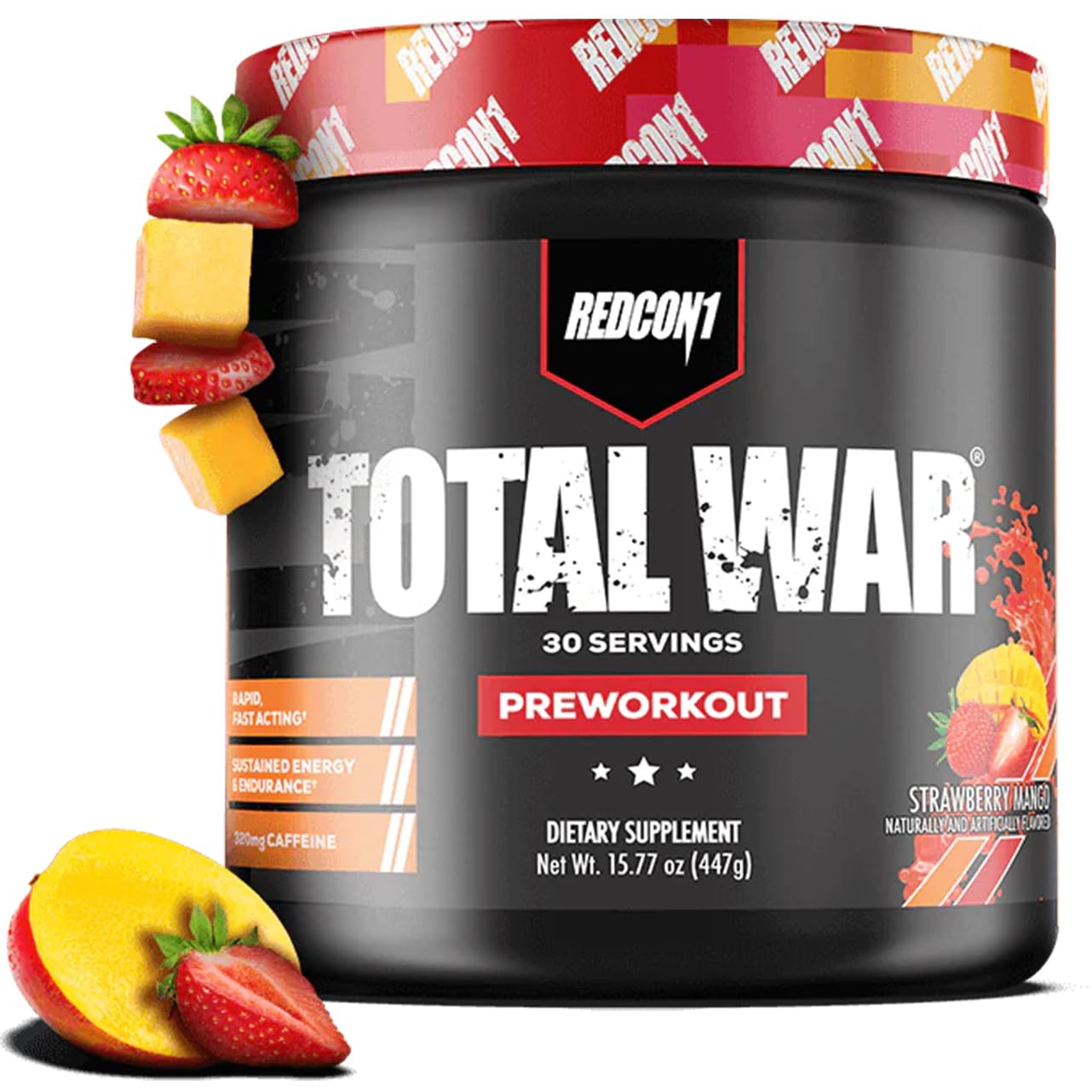 REDCON1 Total War Pre Workout Powder 30 Servings