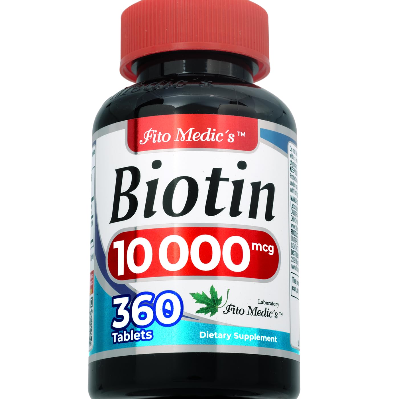 FITO MEDIC'S Biotin Supplement Tablet, 360 Count