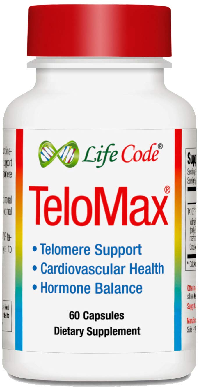 Life Code TeloMax Telomere Supplement Capsule, 60 Capsules