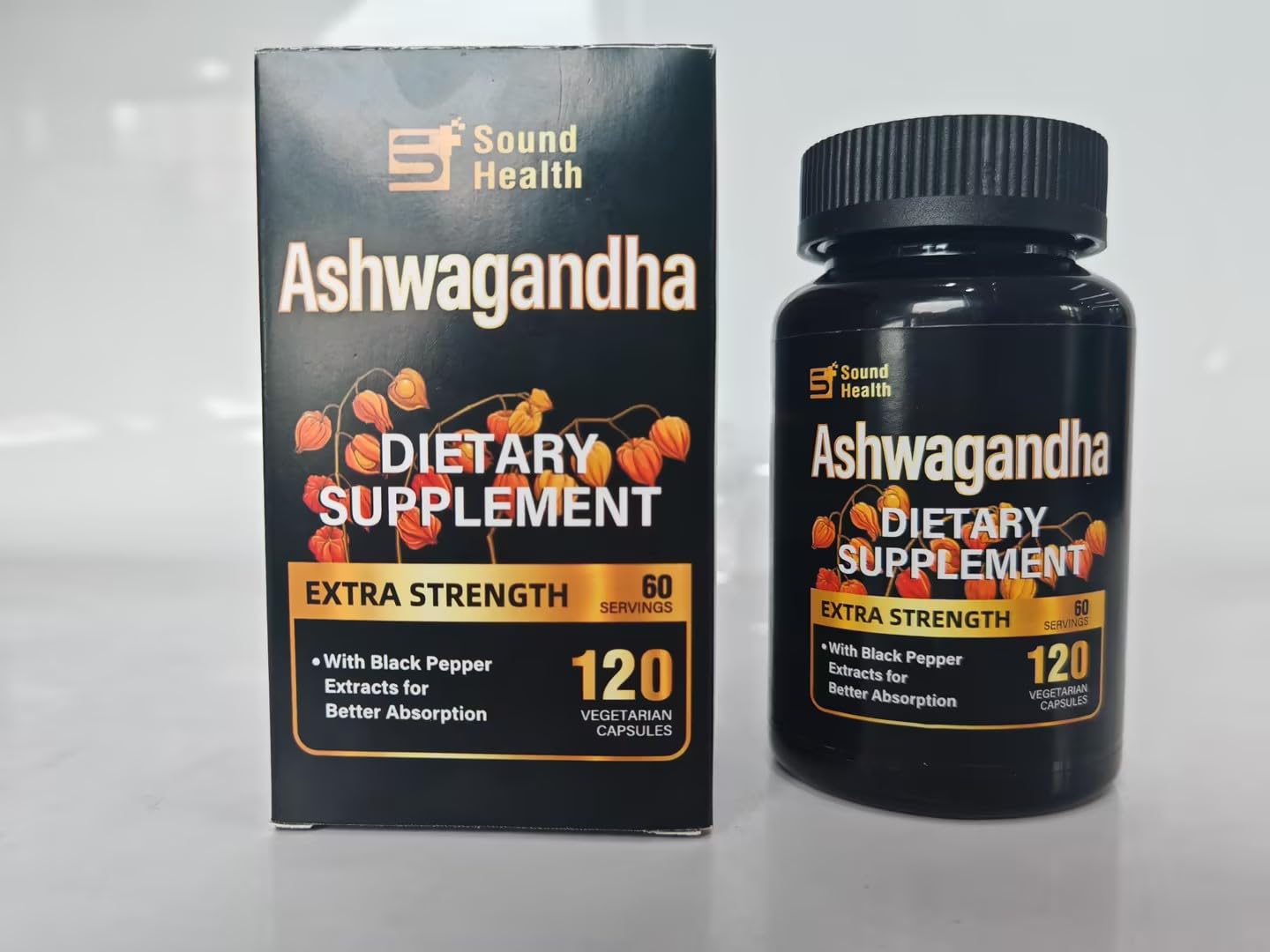 Sound Health Bloom Ashwagandha 120 Capsules