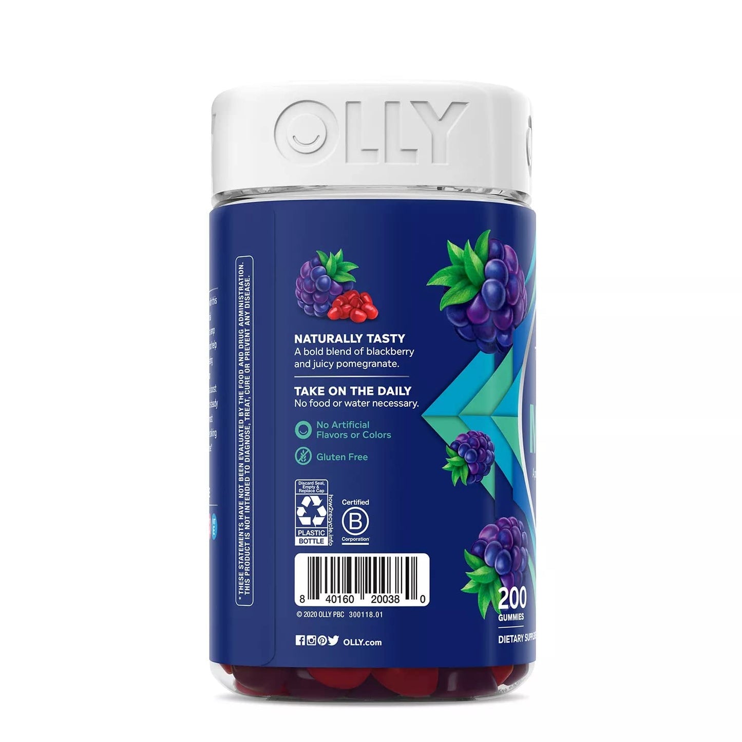 OLLY Men's Multivitamin Gummy 200 Count