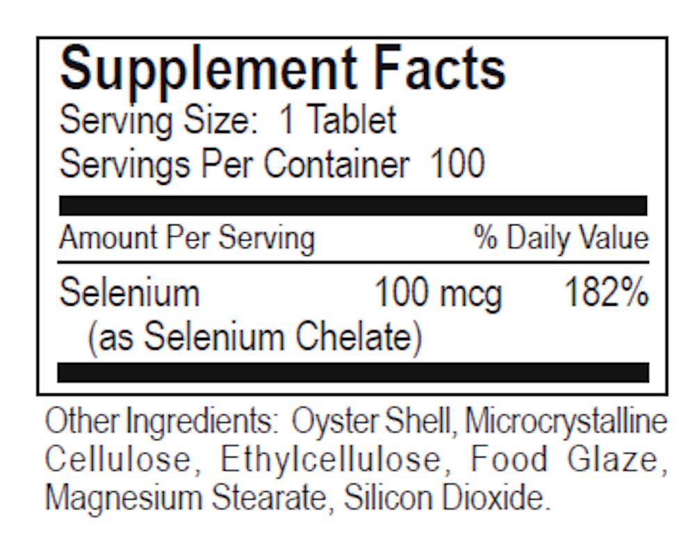 Dialyvite Selenium 100 Tablets