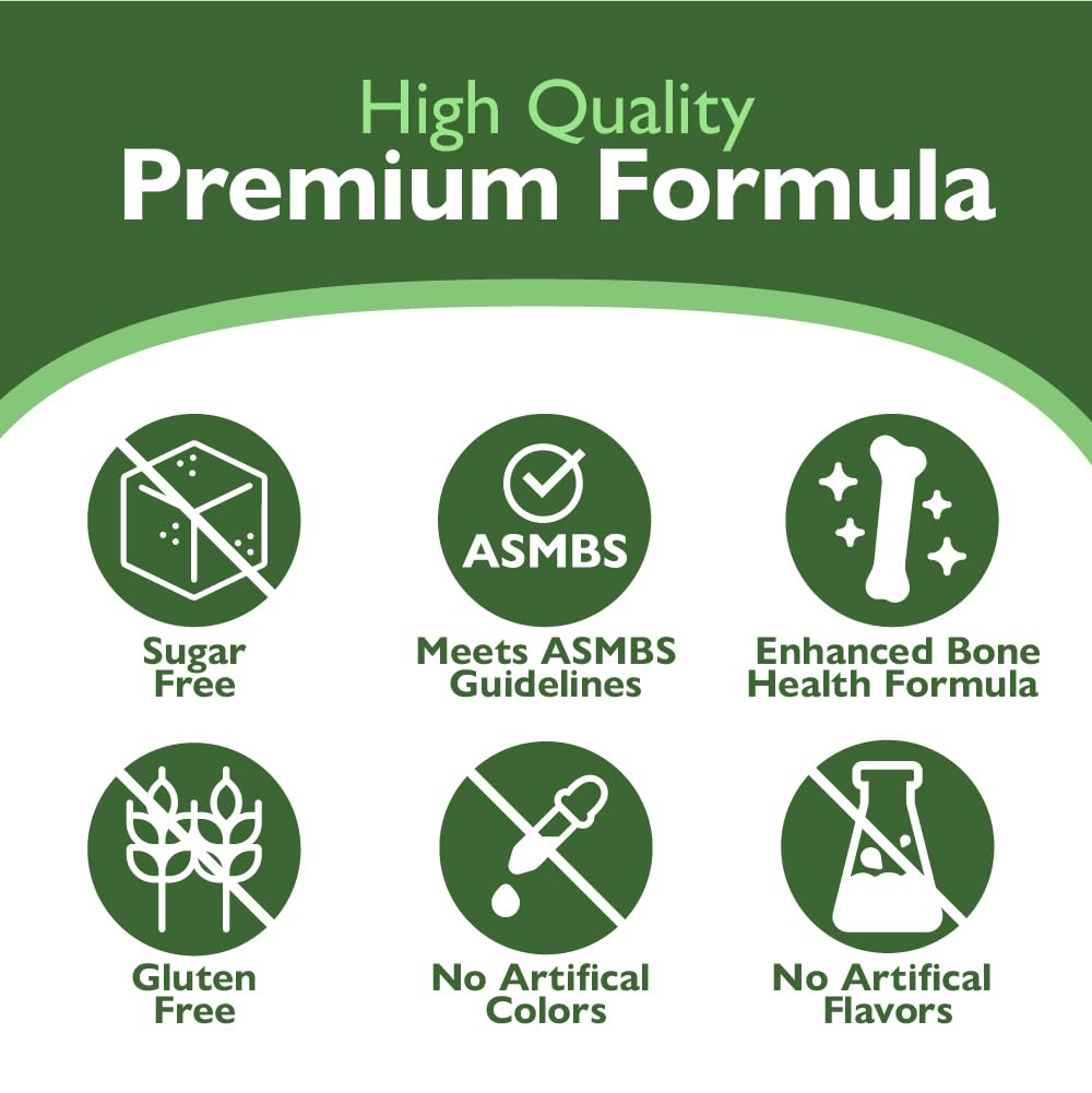Celebrate Bariatric Supplements Calcium Plus Chewable 270 Tablets