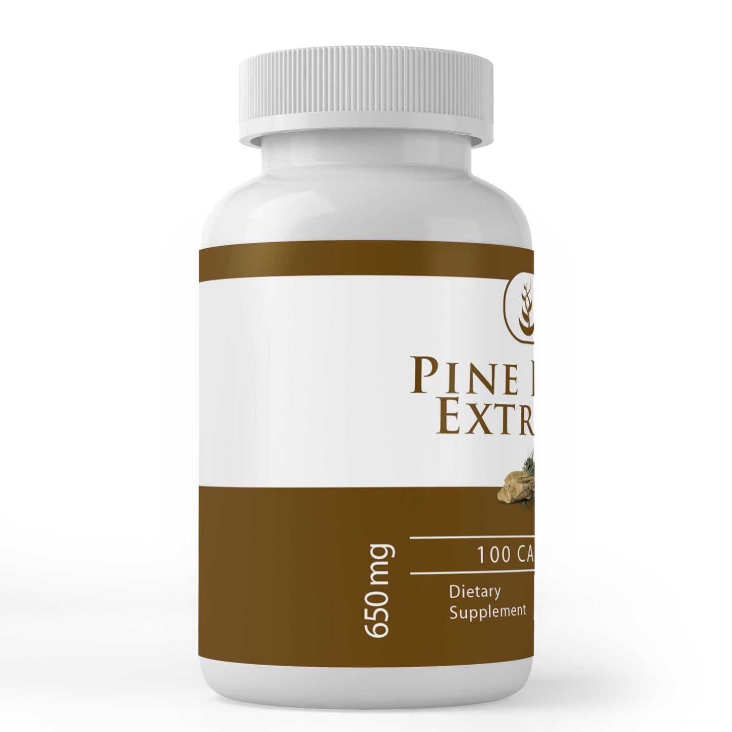 Pure Original Ingredients Pine Bark Extract Capsule, 100 Count