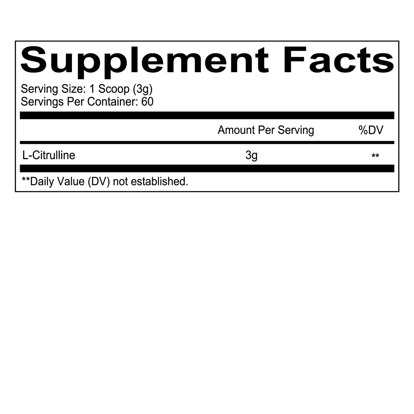REDCON1 L-Citrulline Pump Formula Powder 6.35 Ounce
