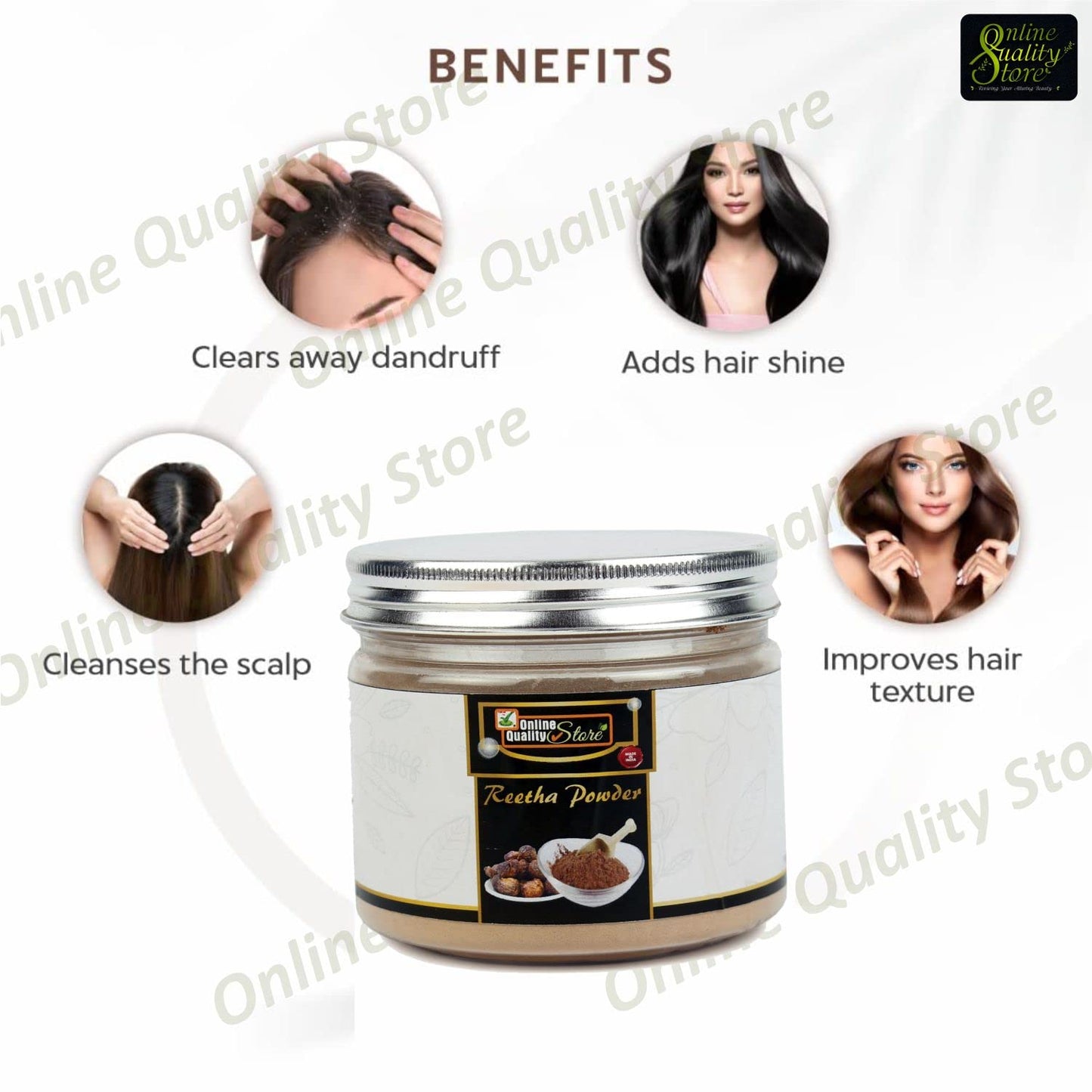 Online Quality Store Herbal Reetha Powder Powder 1