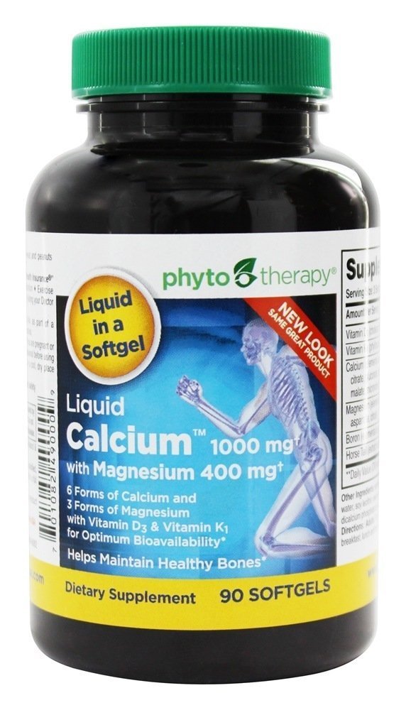 Phyto-Therapy Liquid Calcium Softgels 90 Count