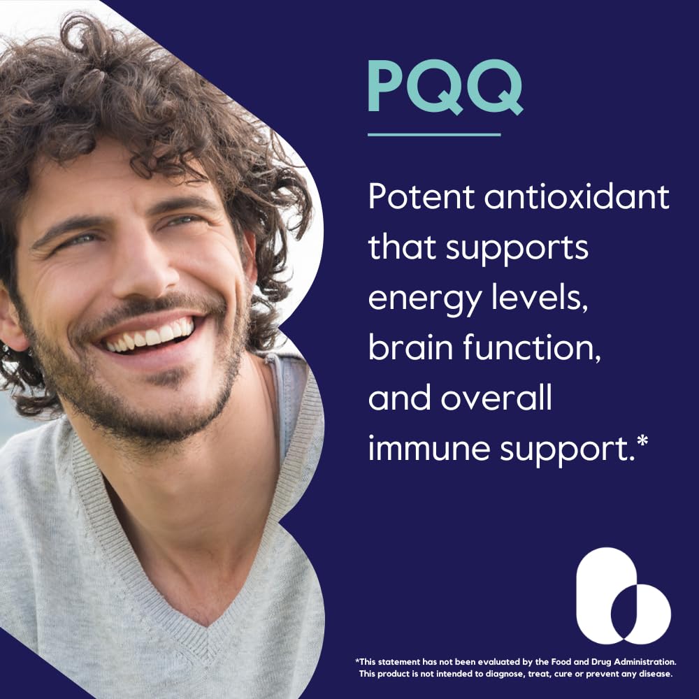 BESTVITE PQQ 20mg (Pyrroloquinoline Quinone) Capsules 120