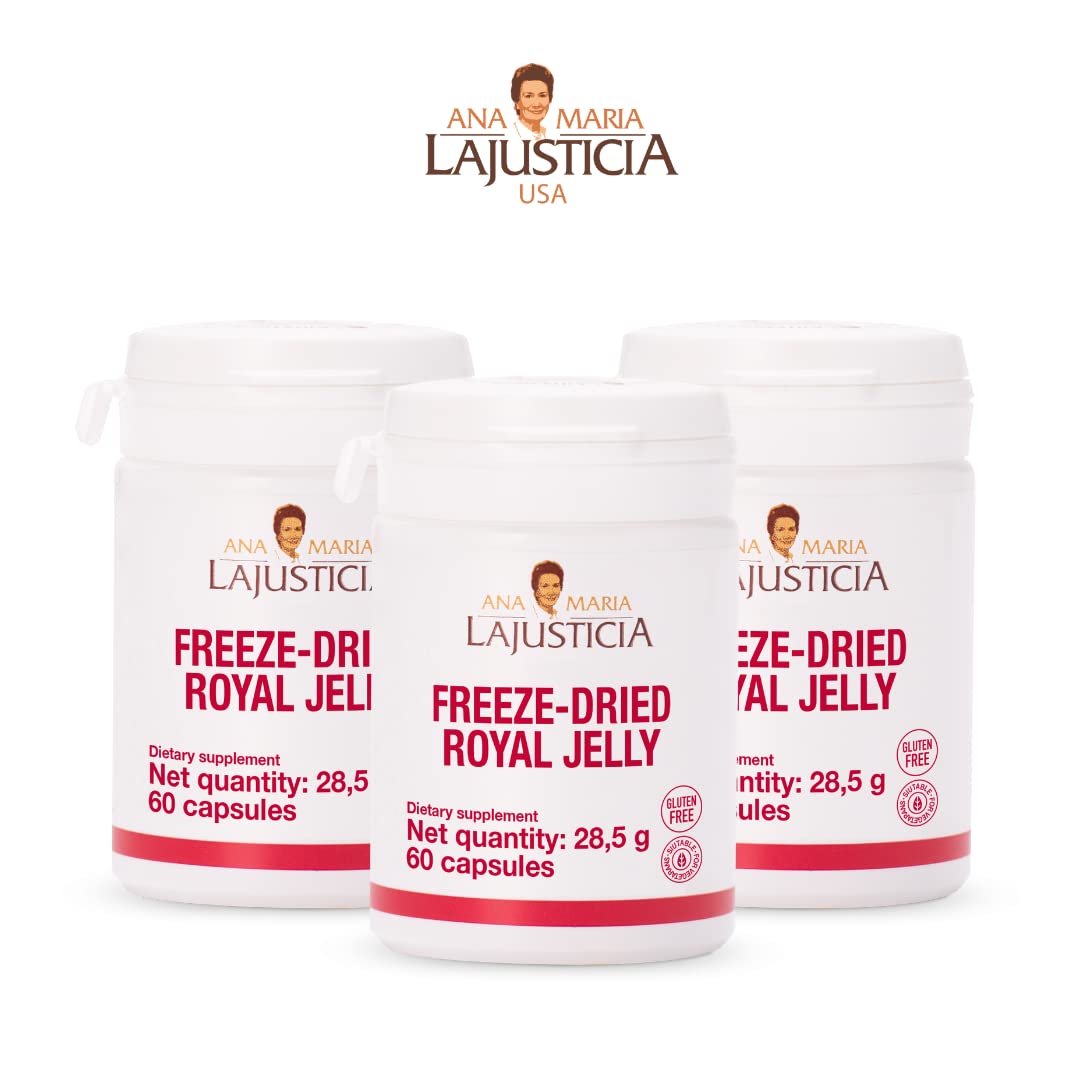 Ana María Lajusticia Freeze-Dried Royal Jelly Tablets, 60 Tablets