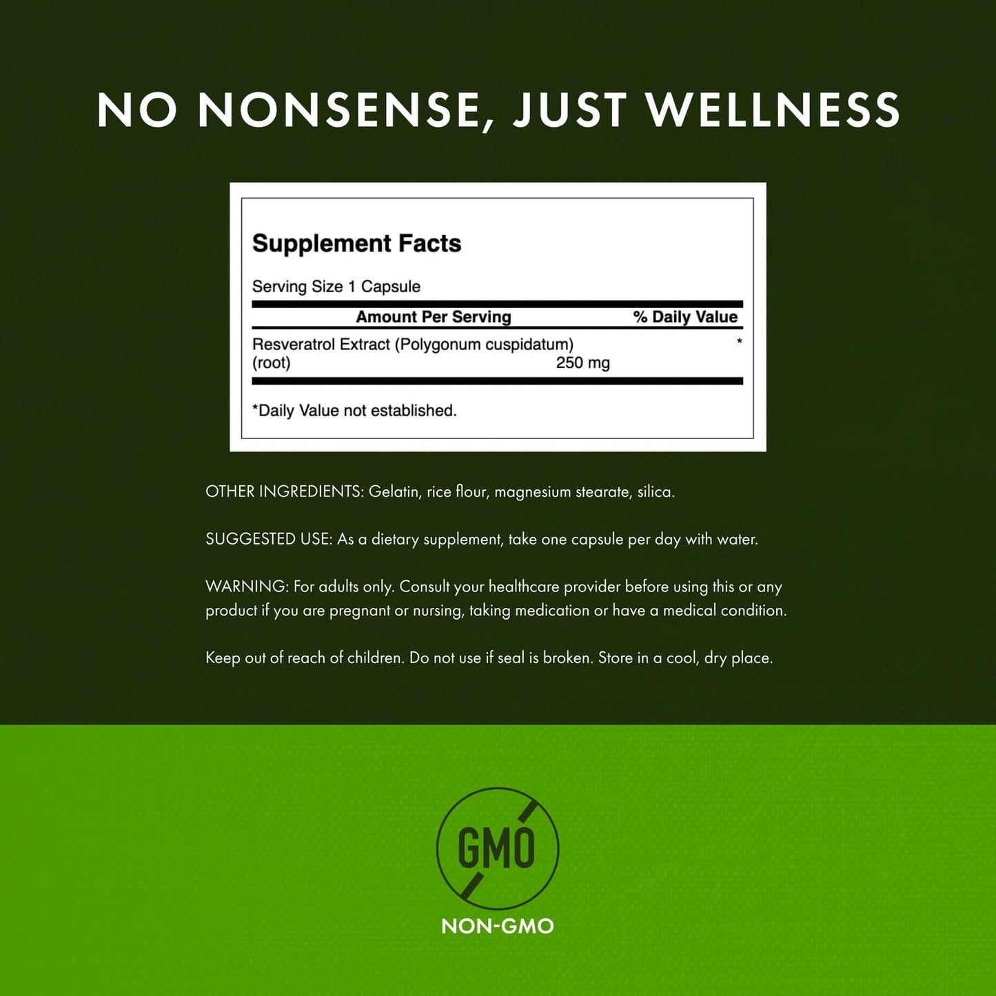 Swanson Resveratrol 60 Capsules
