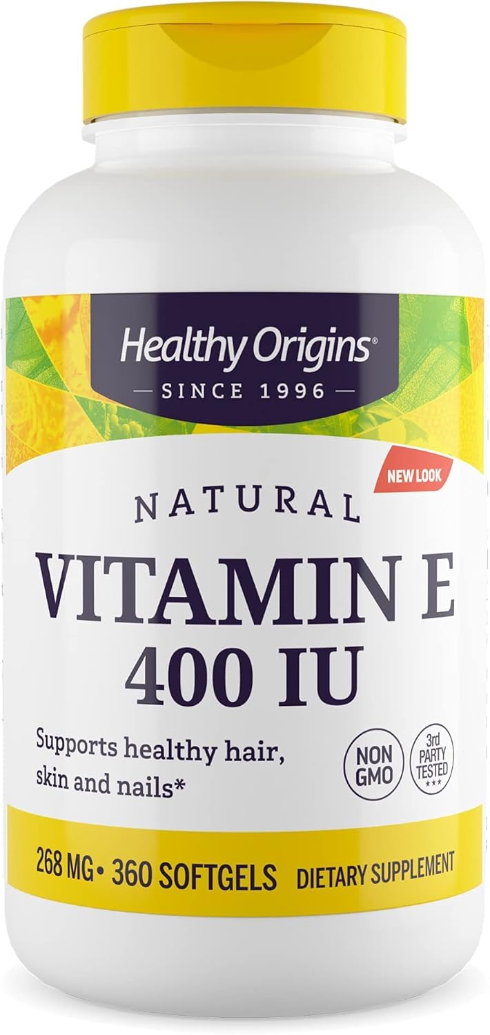 Healthy Origins Vitamin E 400 IU Softgels 360