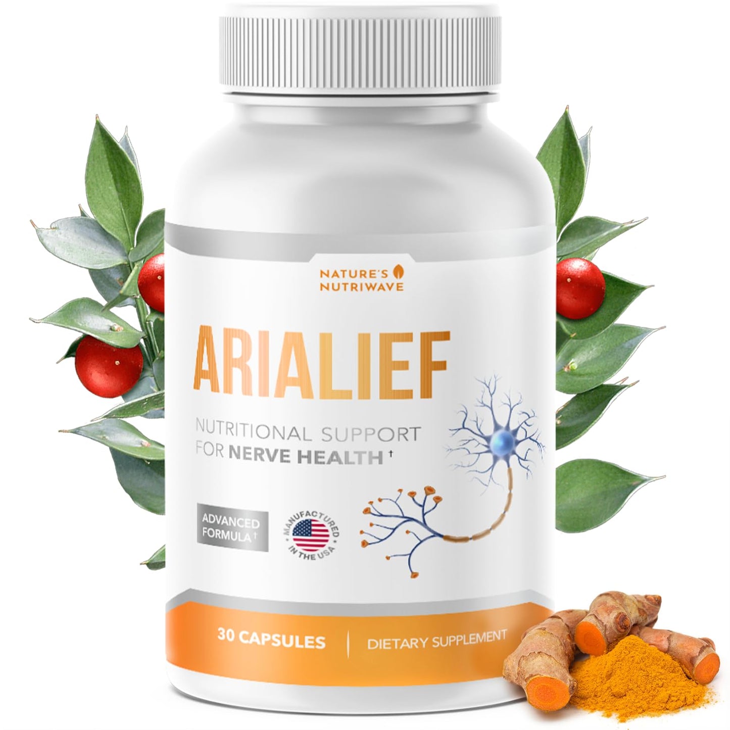 Nature’s NutriWave Arialief Botanical Capsules Capsule, 30 Count