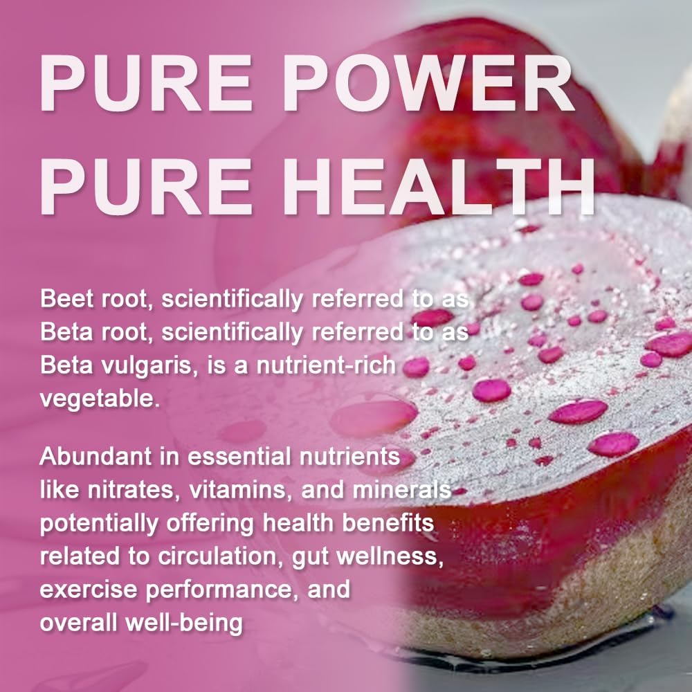 NutraNourish Beet Root Capsules 60 Count