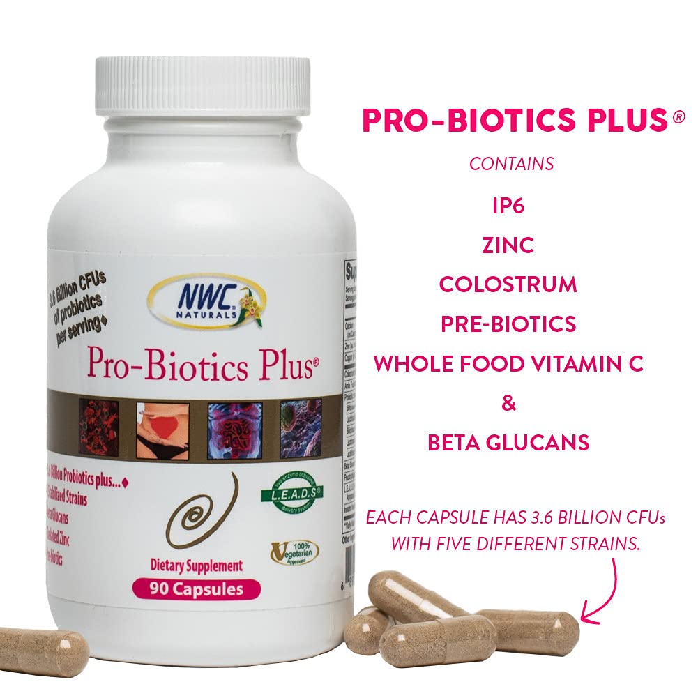 NWC Naturals Pro-Biotics Plus Powder 90 Count