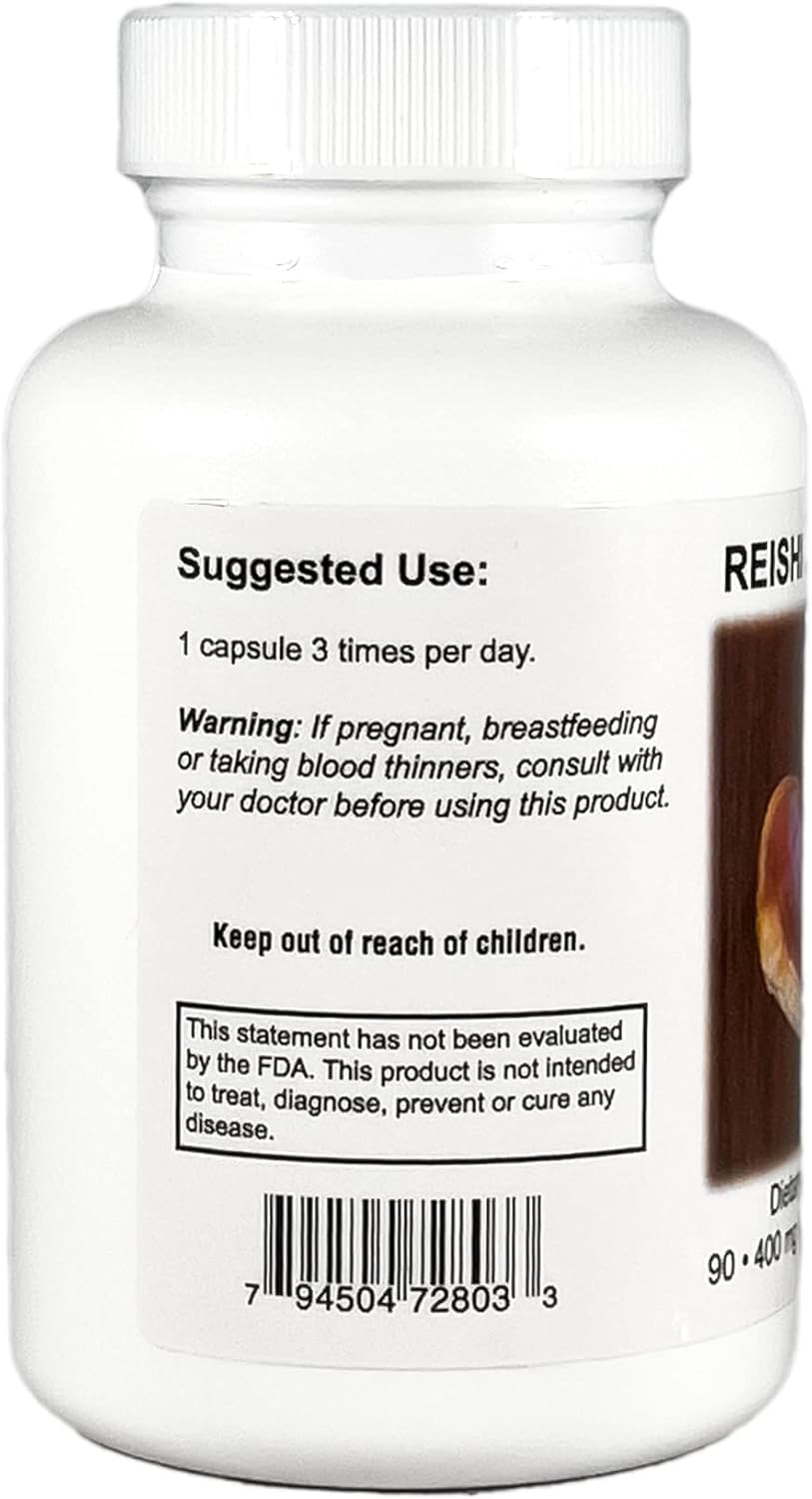 Supreme Nutrition Products Reishi Supreme Capsules 180 Count