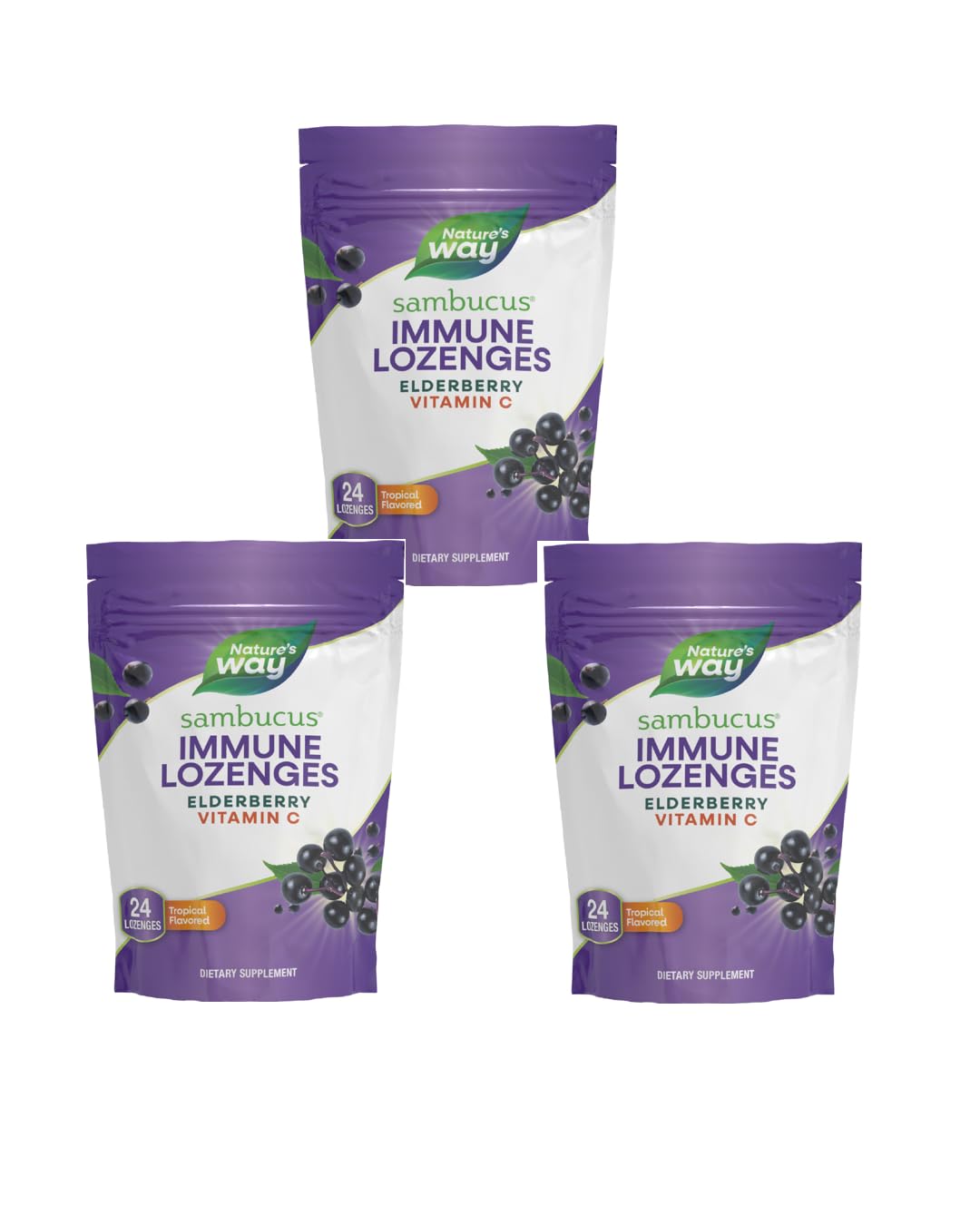 Nature's Way Sambucus Elderberry Softgel 24 Count