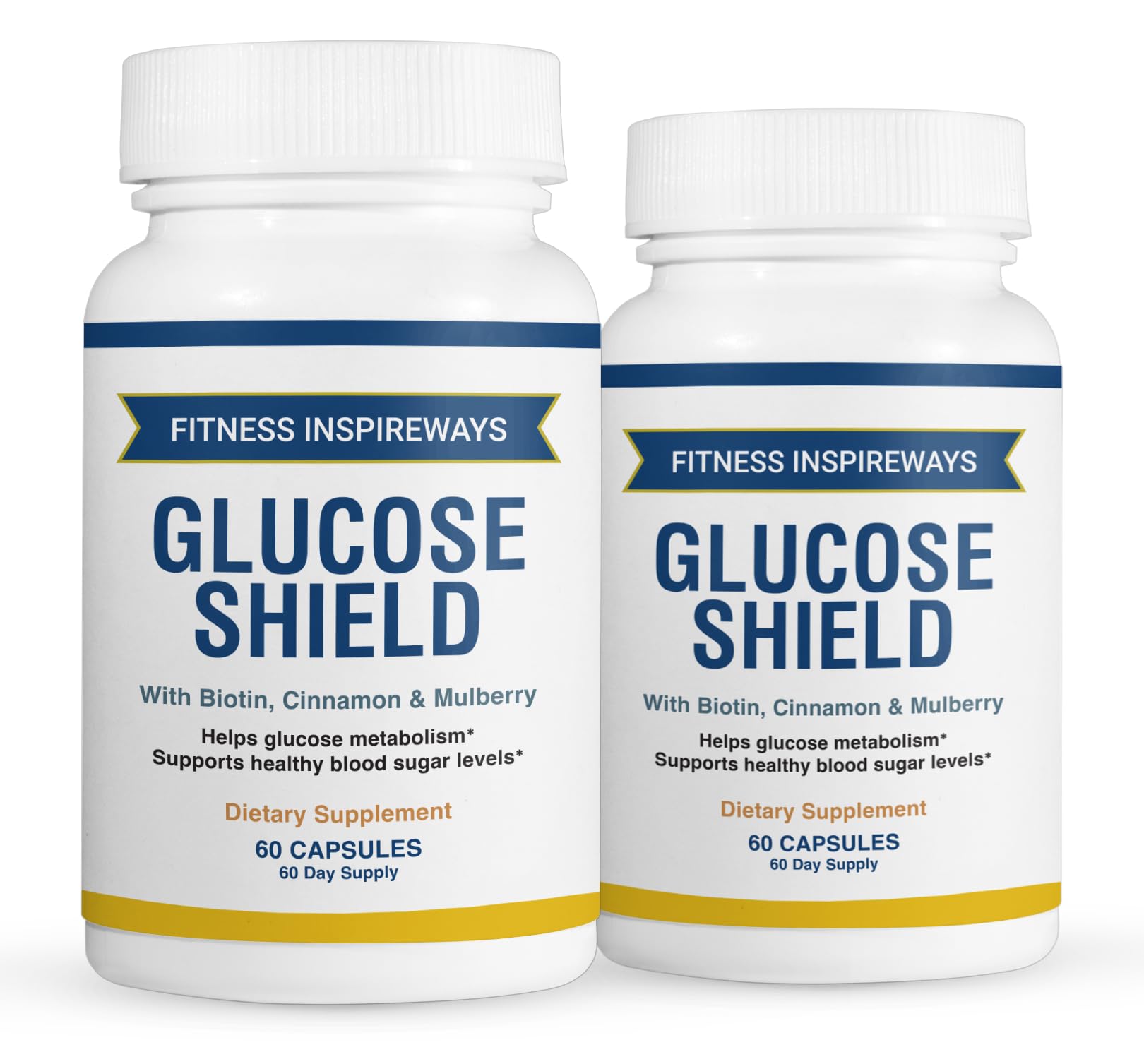 Fitness InspireWays Gluco Shield Advanced Blood Formula 120 Capsules