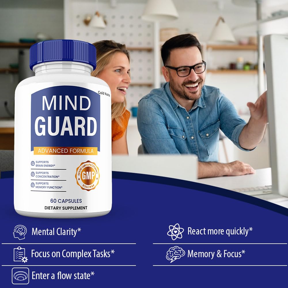 Gold Nutra Mind Guard Capsules, Pack of 2