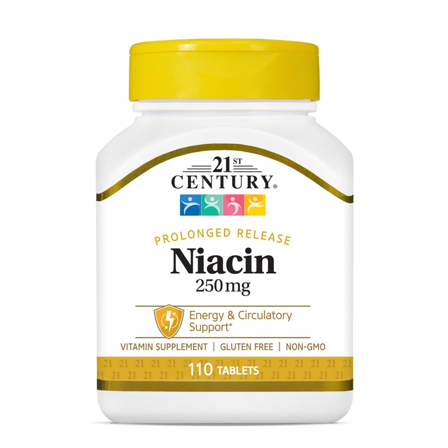 21st Century Niacin 250 mg Tablets, 220 Count