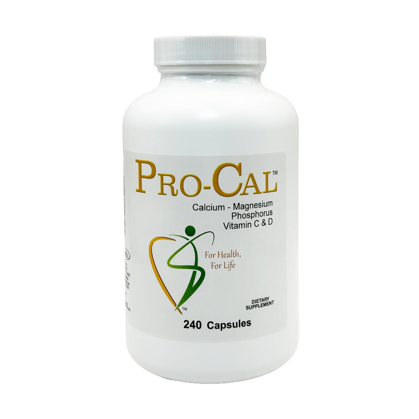 Biotek Pro-Cal Calcium Supplements 240 Capsules