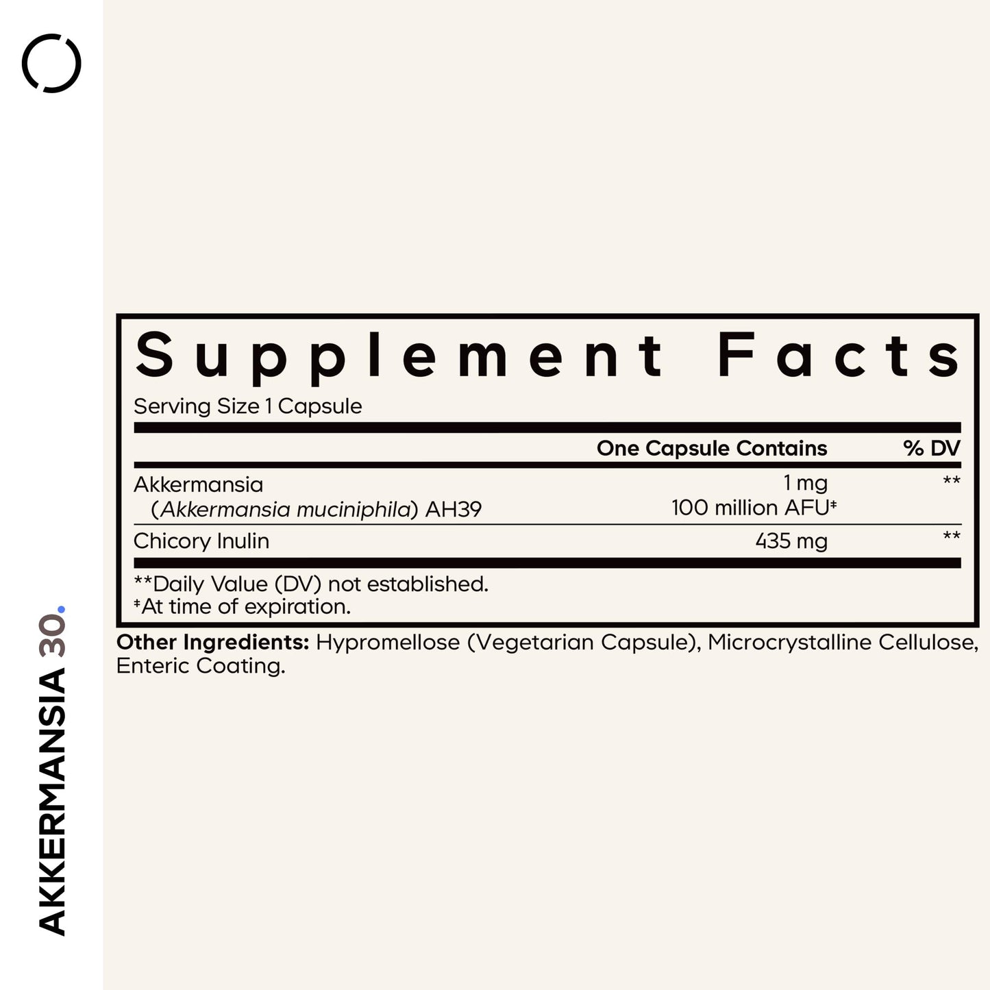 Codeage Akkermansia Probiotic, 30 Capsules