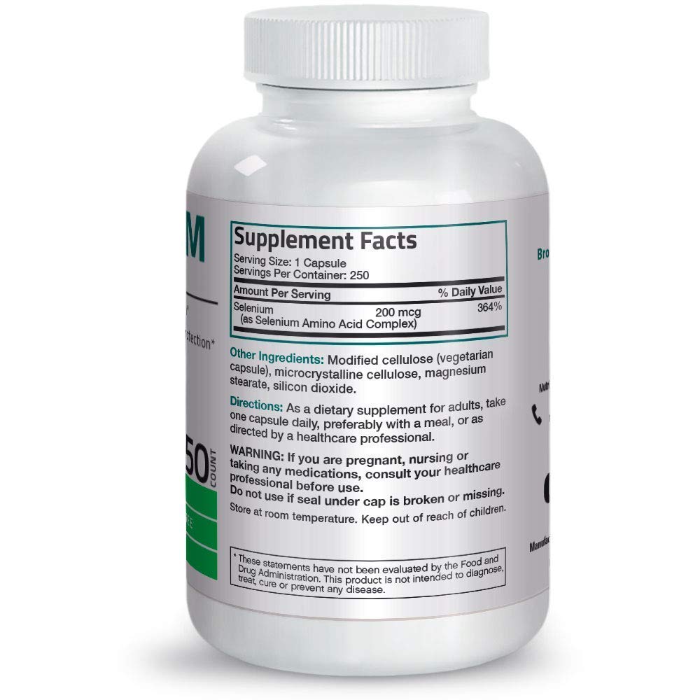 Bronson Probiotic 50 Billion CFU + Prebiotic with Apple Polyphenols & Pineapple Fruit Extract + Selenium 200 mcg Capsule 1
