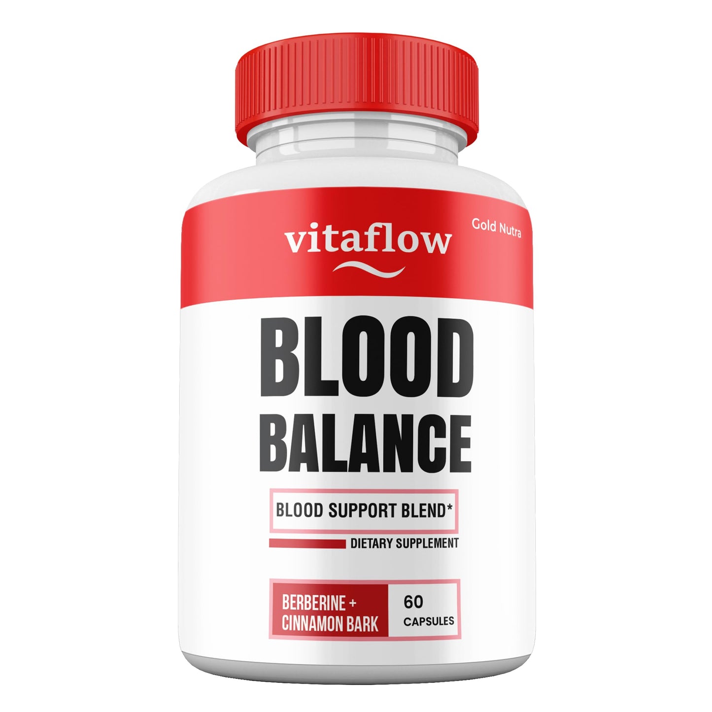 Gold Nutra VitaFlow Capsules Cinnamon Bark, 1 Count