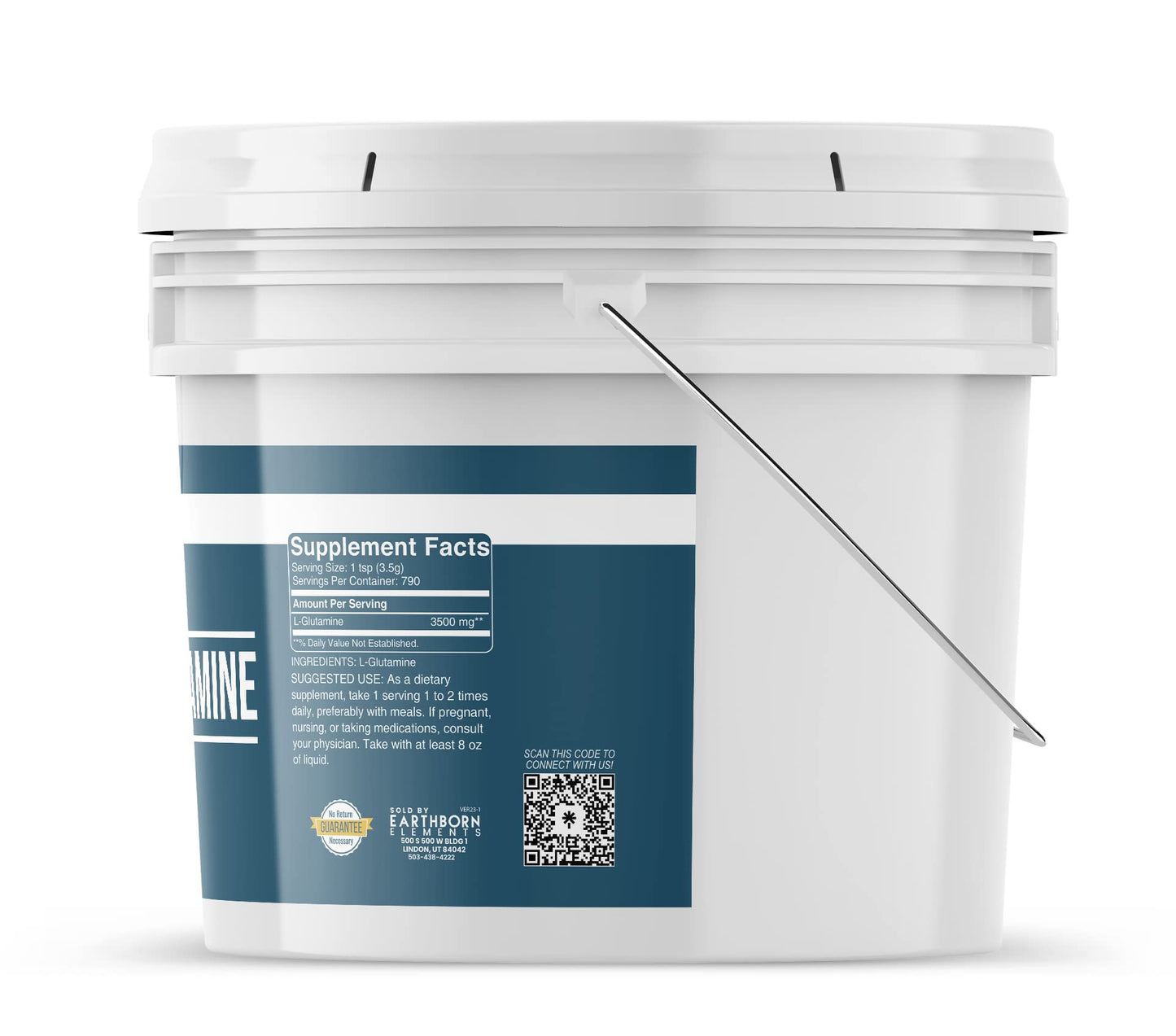 Earthborn Elements L-Glutamine Powder 97.6