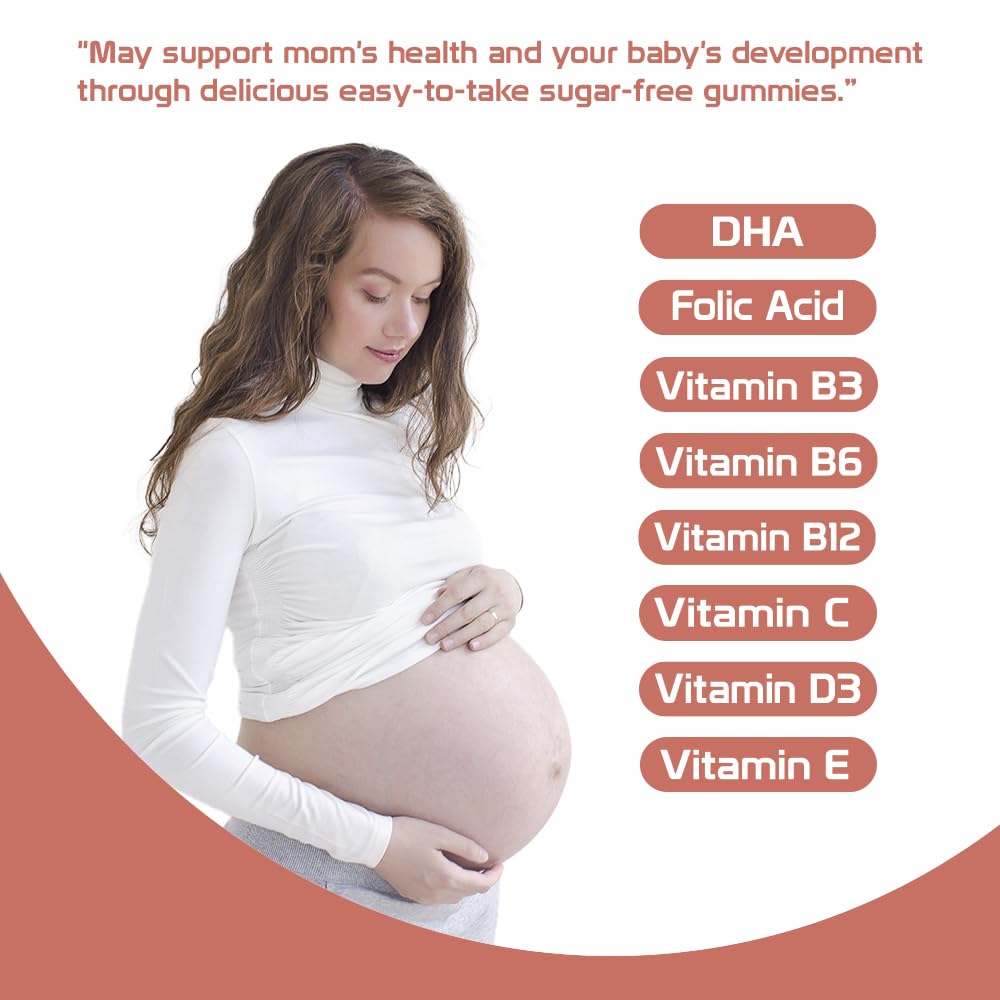 Health Dose Prenatal/Postnatal Complex Supplement Gummy 90 Gummies