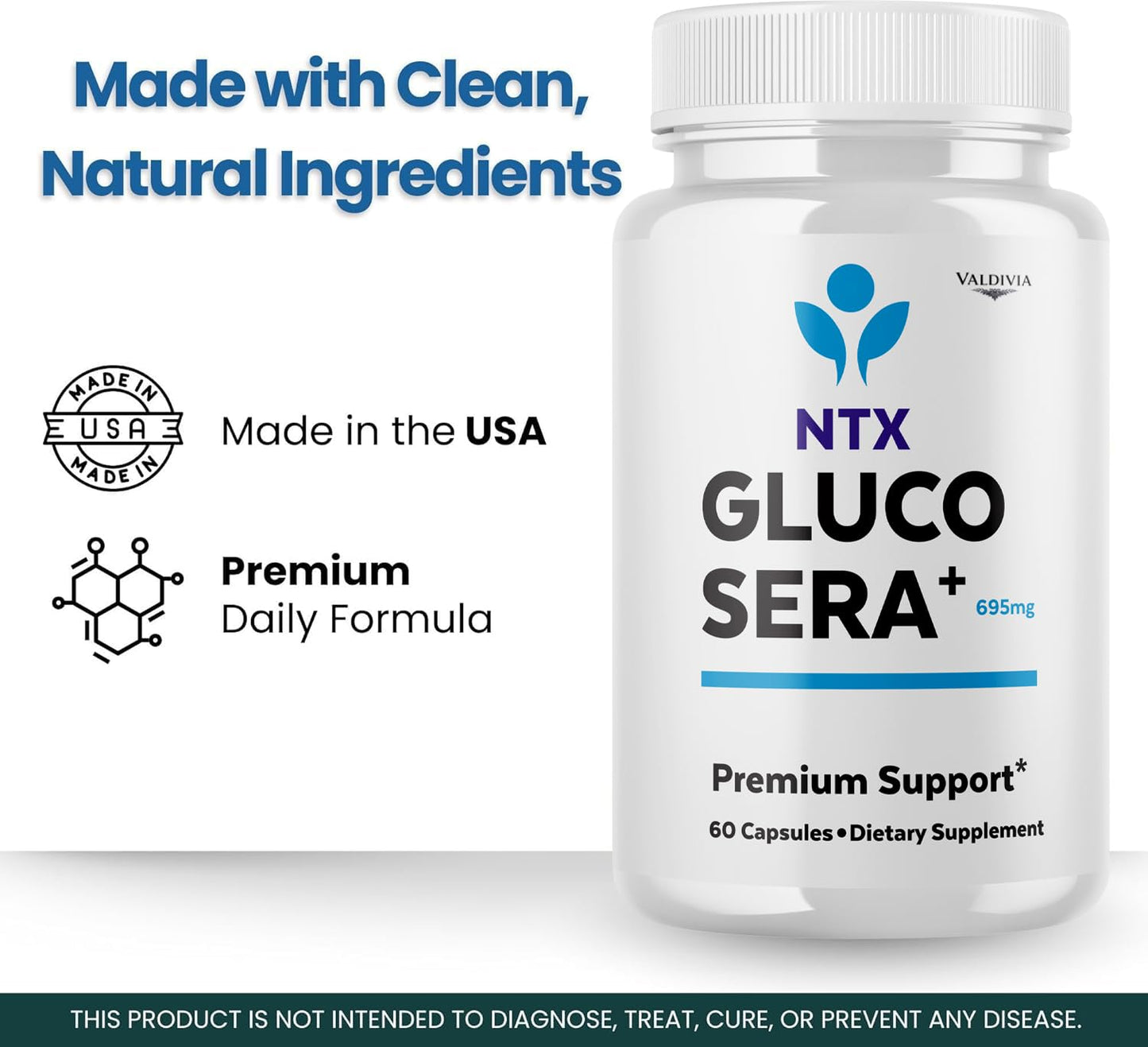 Valdivia Gluco Sera 60 Capsules
