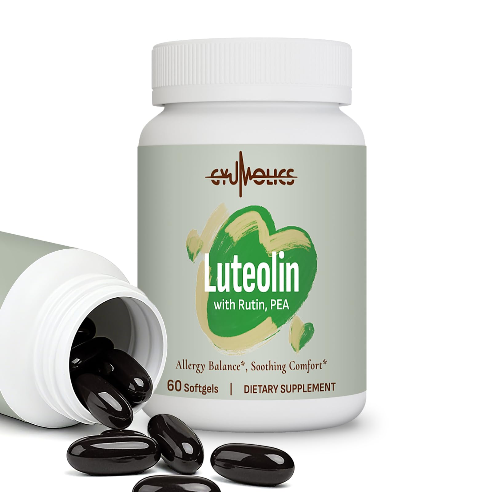 Gyumolics Luteolin Supplement 300mg Softgels 60 Count