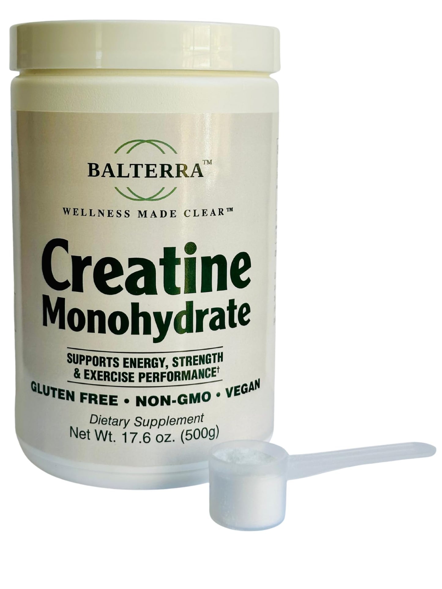 Wellness Made Clear Creatine Monohydrate Powder 17.6 oz